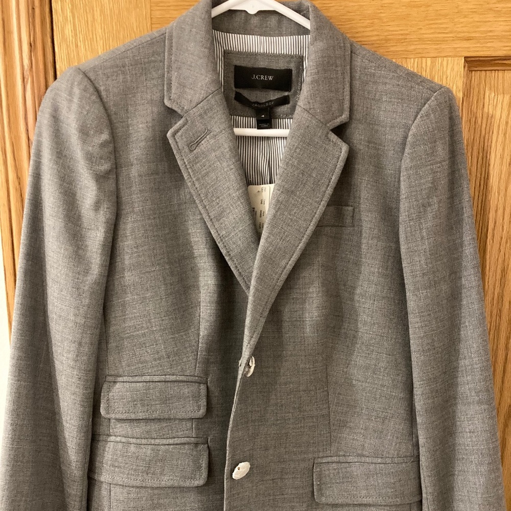 JCrew Schoolboy Blazer size 4 NWT